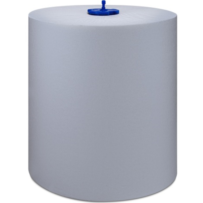 Tork 130002 Blue W6 System Universal Washstation Basic Paper Roll 1-ply 19.5cm x 250m (Pack 6 Rolls)