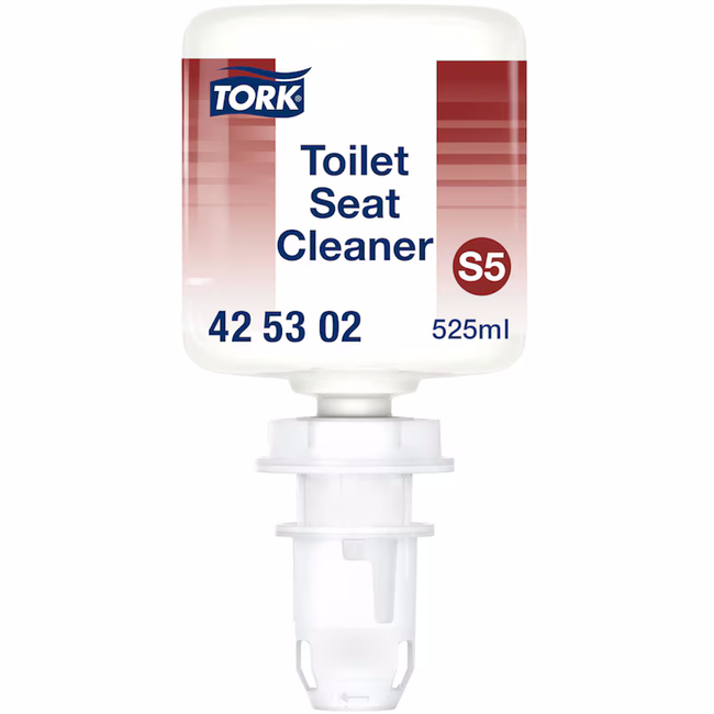 Tork 425302 S5 System Premium 525ml Toilet Seat Cleaner (Carton 8 Refills)
