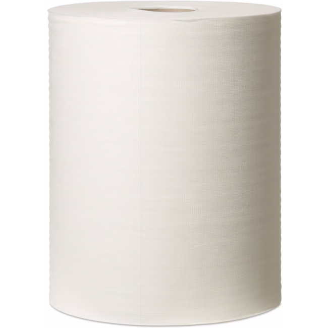 Tork 530137 White W1/W2/W3 System Premium Combi Roll Heavy Duty Cleaning Cloth 280 Sheets 1-ply (Carton 1 Roll)
