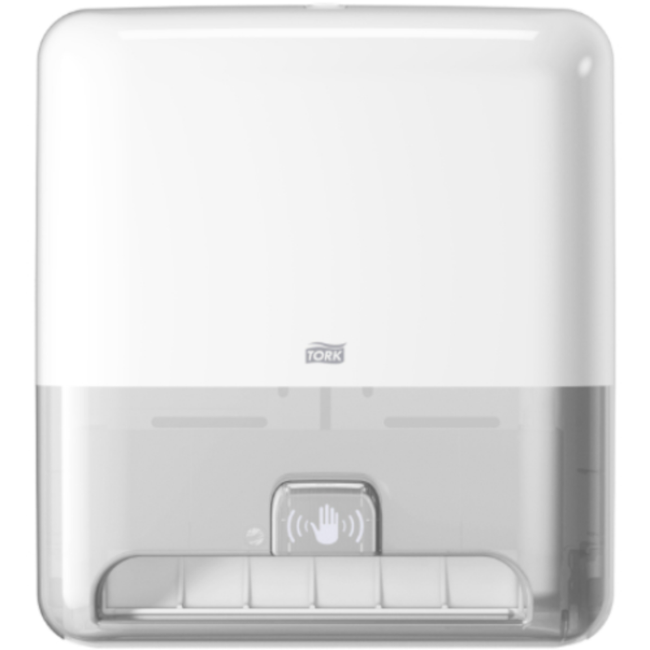 Tork 551100/551108 H1 System Elevation Hand Towel Roll Dispenser - with Intuition Sensor White or Black