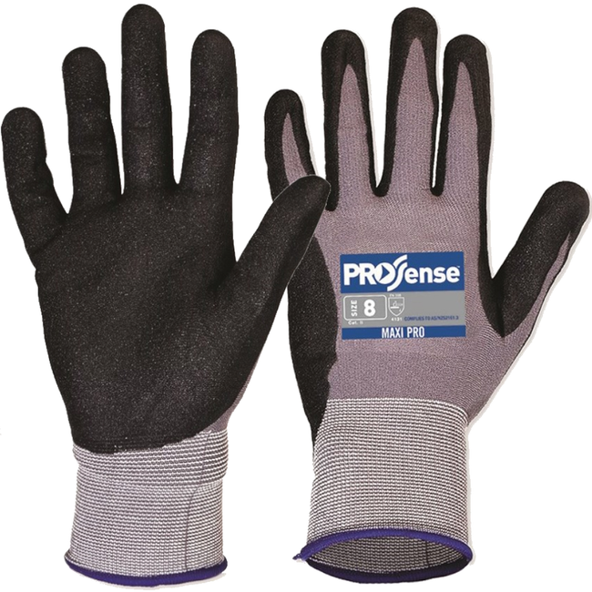 PIP ProSense Maxi-Pro Nitrile/PU Dip Gloves (Pack 12 Pairs) (Carton 10 Packs)