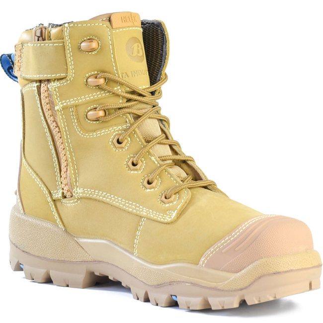 Bata Wheat Nubuck Helix Ultra Longreach Zipped Insulated Composite Toe Work Boots Sizes 3 - 14 + 7½ - 10½