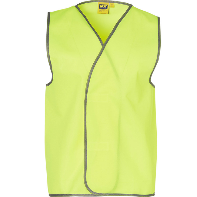 Hi Vis Yellow Day Use Vest Sizes SML - 4XL