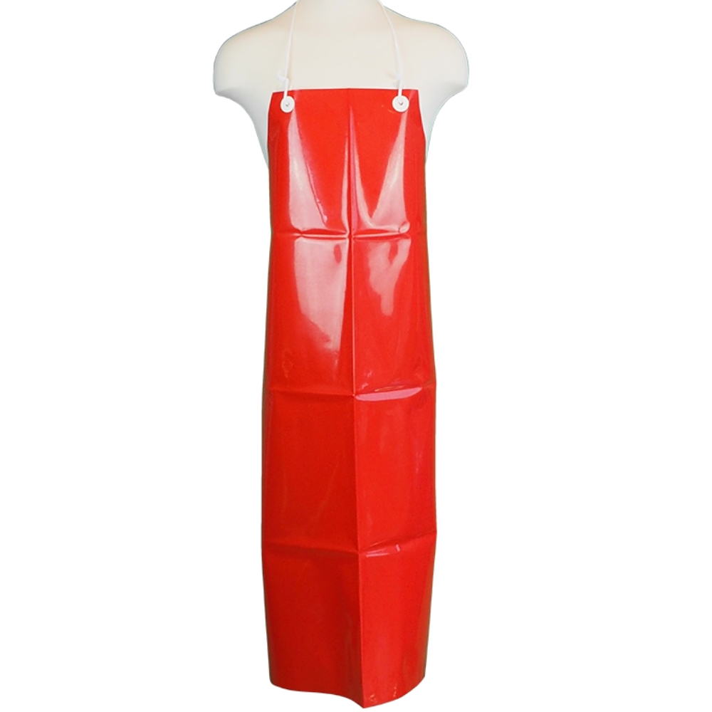 TPU Heavy Duty Food Processing Aprons with Flat Hook & Strap Ties (Pack 5 Aprons)