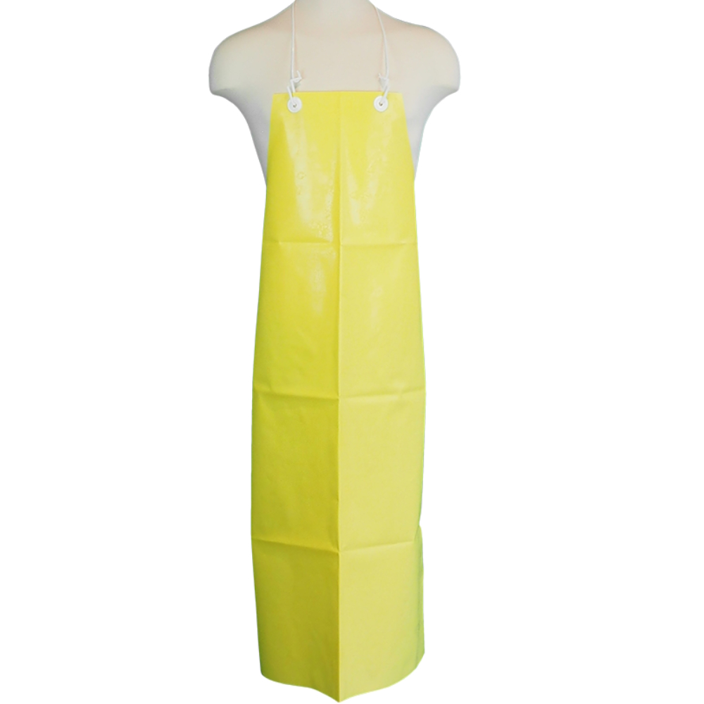 TPU Heavy Duty Food Processing Aprons with Flat Hook & Strap Ties (Pack 5 Aprons)