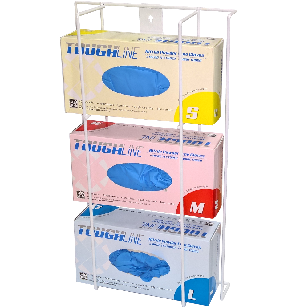 Bastion Wire Triple Bulk Glove Dispenser